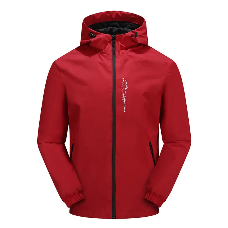 Spring Autumn Men's Climbing Waterproof Jackets Outdoor Men Sports Breathable Rain Hooded Coats Men Hiking Windbreaker Jackets