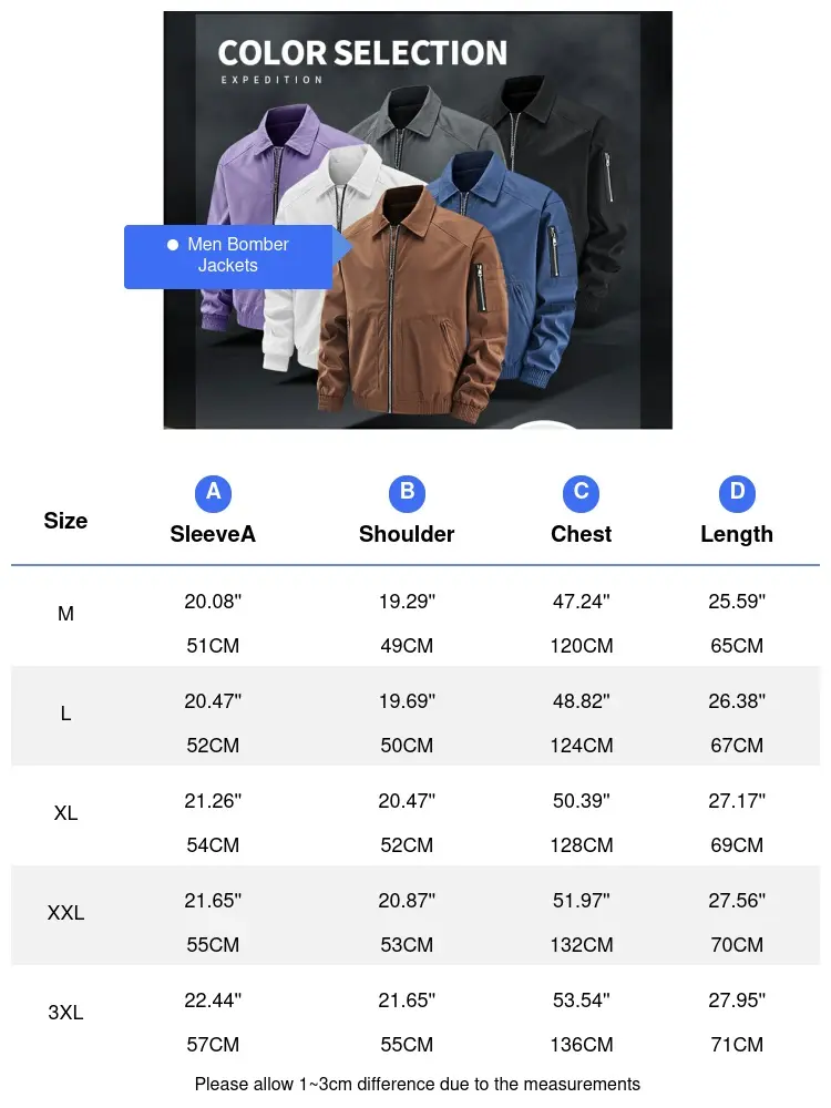 Spring Autumn Men's Bomber Jackets Fashion Man MA-1 Pilot Zipper Coats Fashion Man Multi-pocket Windbreaker Jackets Clothing