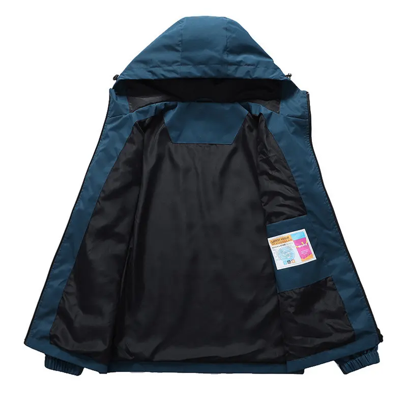 Spring Autumn Men's Climbing Waterproof Jackets Outdoor Men Sports Breathable Rain Hooded Coats Men Hiking Windbreaker Jackets