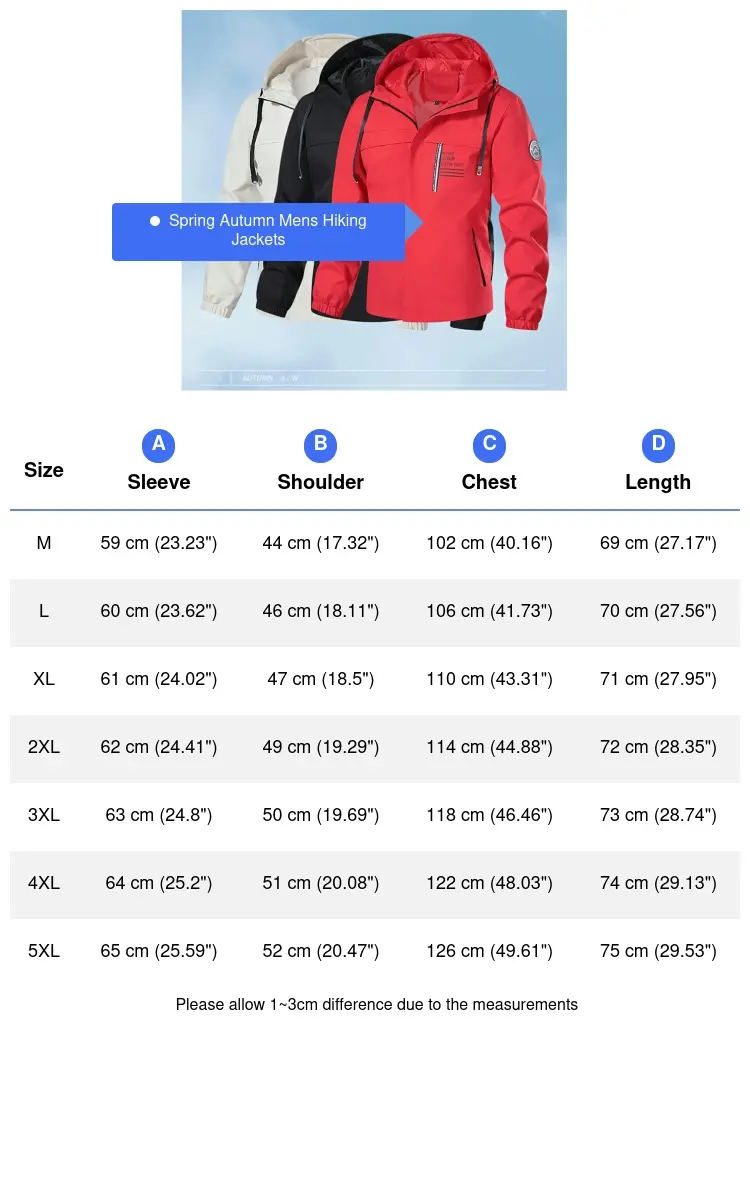 Autumn Men's Hiking Hooded Jackets Outdoor Men Climbing Wateproof Rain Coats Men Sports Breathable Windbreaker Zipper Jackets
