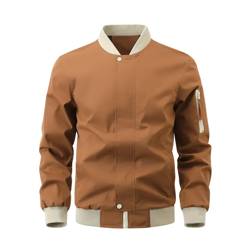 Spring Autumn Men's Bomber Jackets Fashion Men MA-1 Pilot Sports Zipper Coats Men Baseball Uniform Windbreaker Jackets Clothing