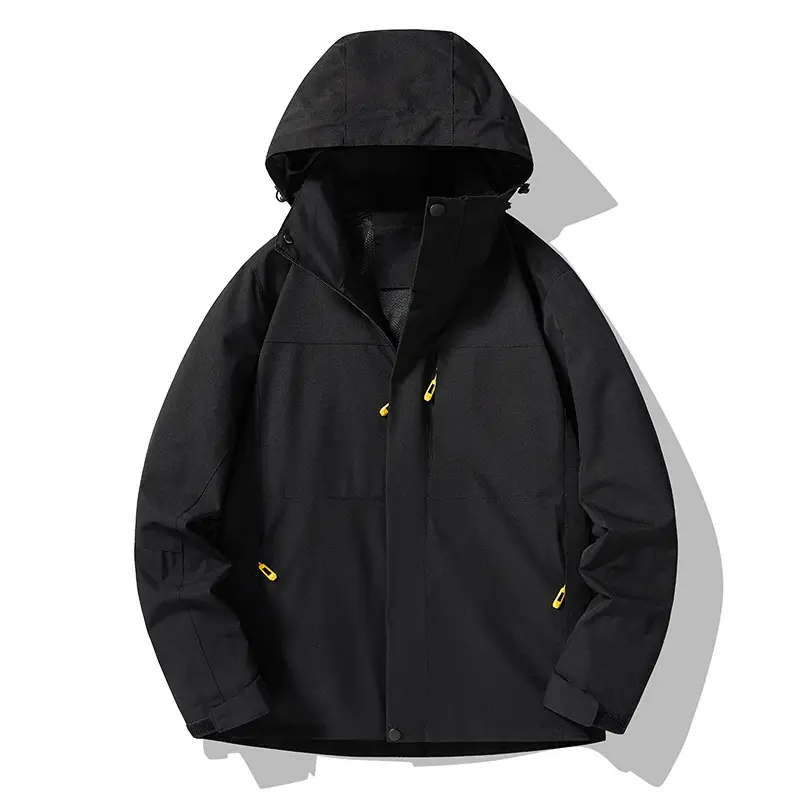 Spring Autumn Mens Climbing Waterproof Jackets Outdoor Men Hiking Sports Breathable Hooded Coats Men Windbreaker Jacket Clothing