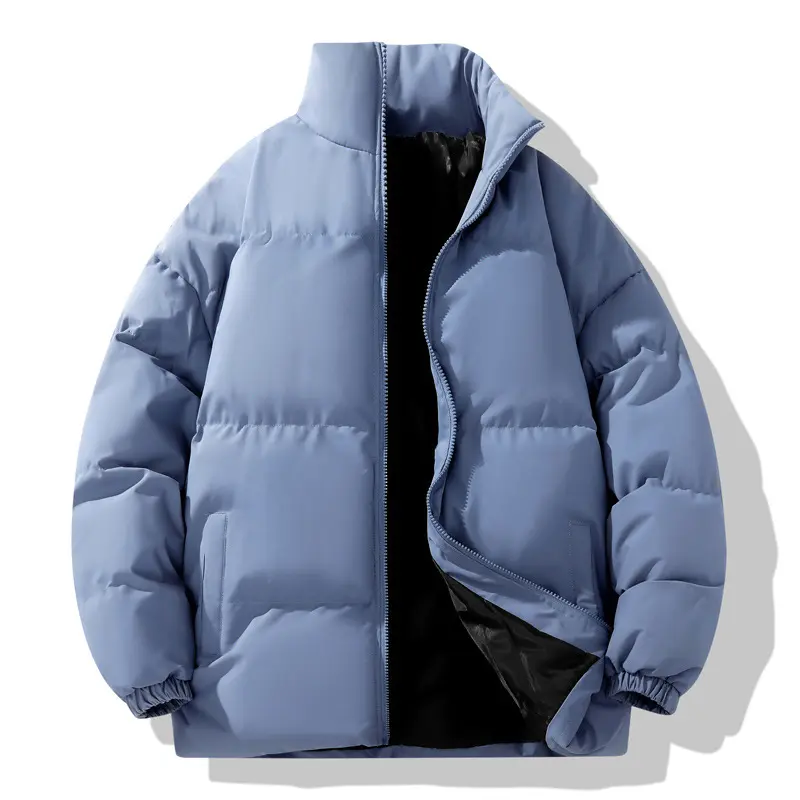 Winter Mens Warm Down Padded Jackets Fashion Man Stand Collar Windbreaker Parkas Men Cotton Thermal Loose Coats Clothing 7XL 8XL