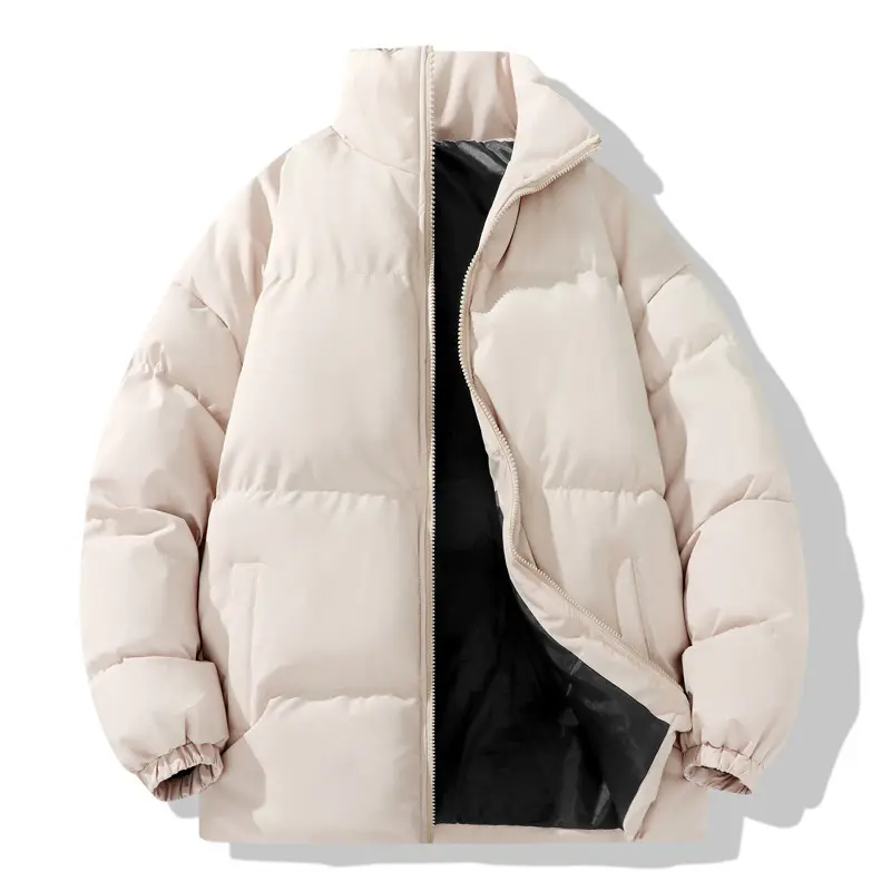 Winter Mens Warm Down Padded Jackets Fashion Man Stand Collar Windbreaker Parkas Men Cotton Thermal Loose Coats Clothing 7XL 8XL