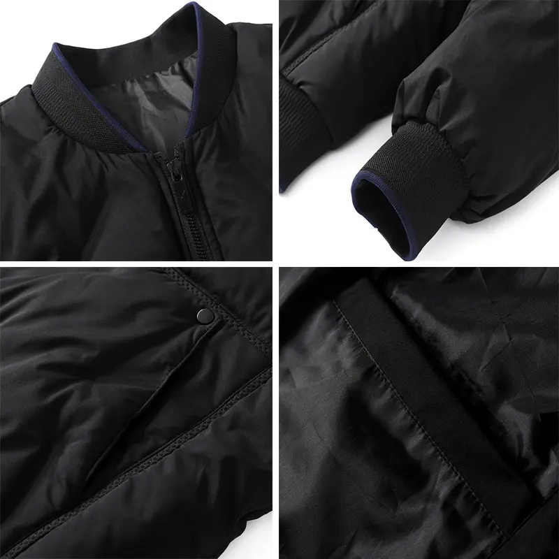 Winter Men Bomber Padded Jacket Casual Cotton Thick Warm Parkas Coats Male Thermal Windbreaker Jackets Clothing  Plus Size 8XL