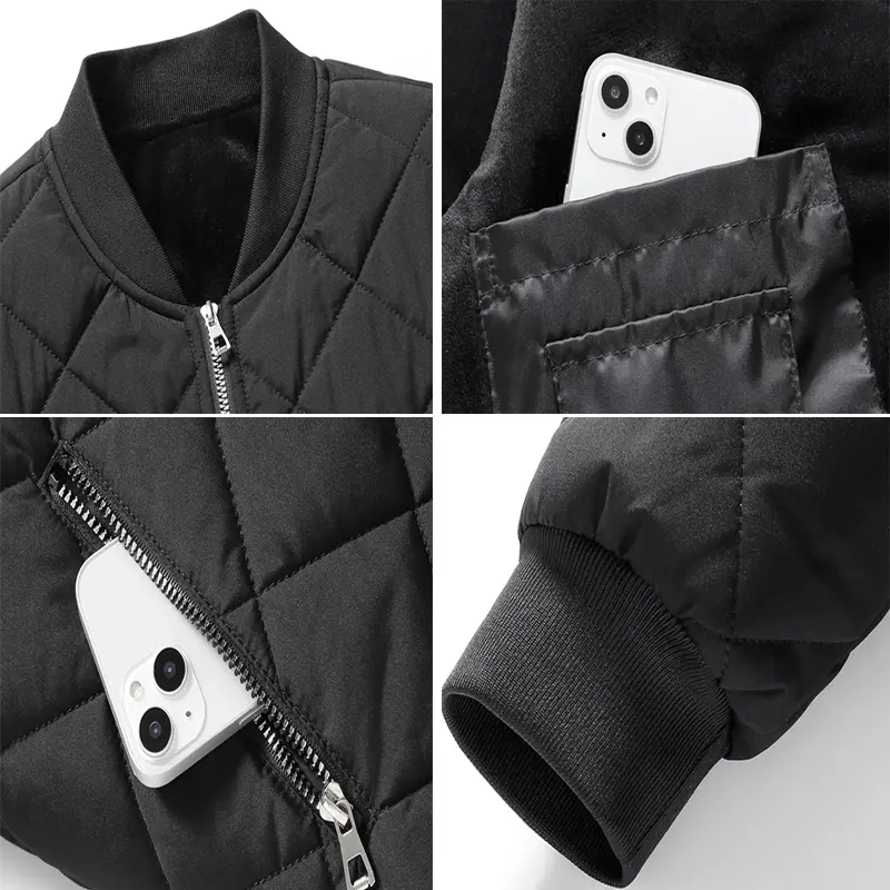 Autumn Winter Men's Bomber Jackets Fashion Men Outdoor Fleece Lined Windbreaker Coats Men Thicken Warm Jackets Clothing 8XL