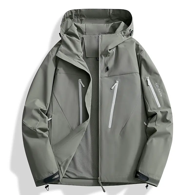 Spring Autumn Men's Climbing Waterproof Jackets Outdoor Men Hiking Rain Coats Men Sports Breathable Windbreaker Jacket Clothing