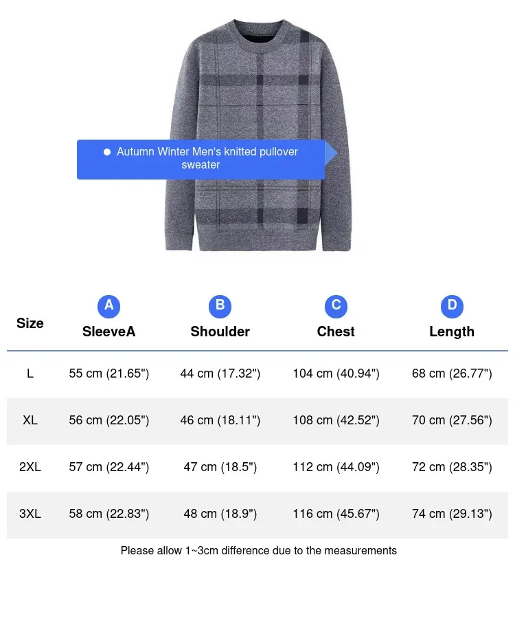 Winter Mens Knitted Pullover Sweaters Men Striped Cashmere Warm Pullover Men Classic O-Neck Business Knitted Sweaters Clothing