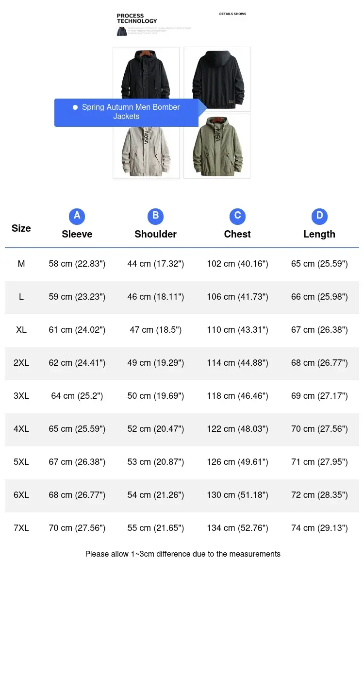 Spring Autumn Men's Bomber Jackets Fashion Men Lightweight MA-1 Pilot Hooded Coats Men Sports Breathable Zipper Jackets Clothing