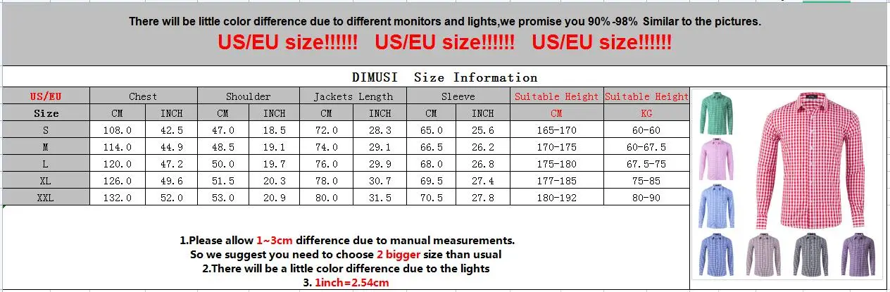 DIMUSI Autumn Men's Plaid Shirt Fashion Man Cotton Long Sleeve Breasted Shirts Casual Classic Gingham Dress Shirts Male Clothing