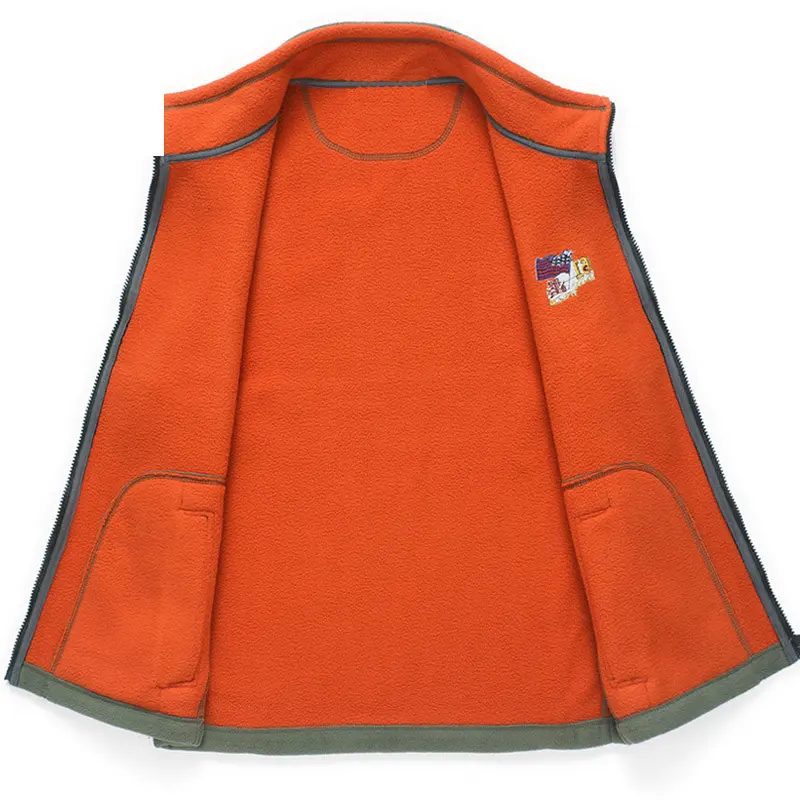 DIMUSI Winter Men's Fleece Vests Male Thick Warm Waistcoats Casual Outwear Thermal Soft Vests Man Windbreaker Sleeveless Jackets
