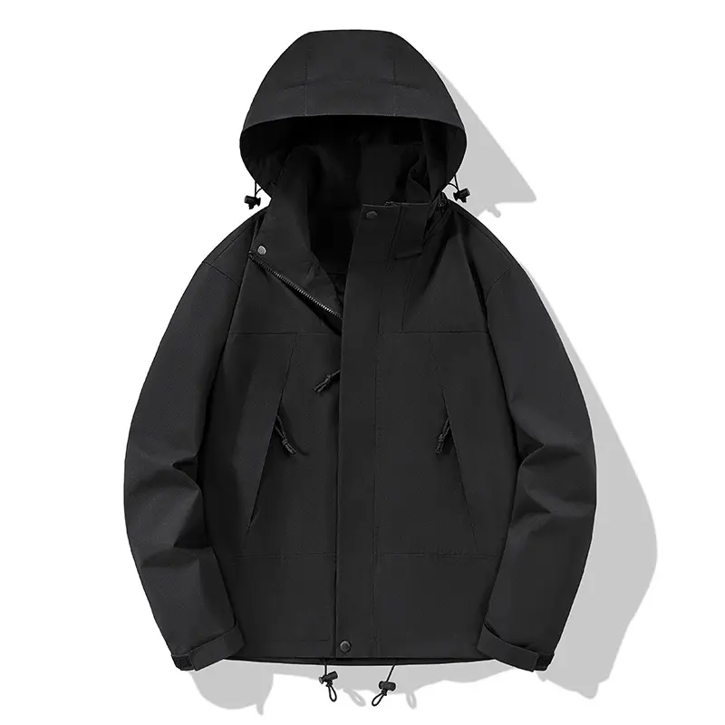 Spring Autumn Men's Lightweight Hiking Jackets Outdoor Men Sports Windbreaker Rain Hooded Coats Mens Waterproof Jacket Clothing