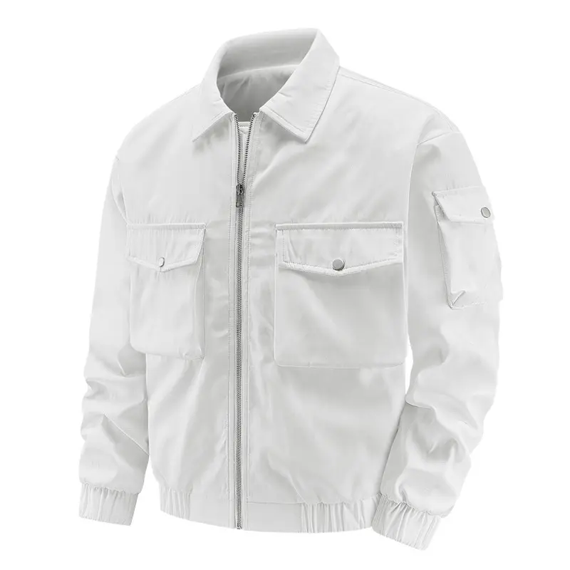Spring Autumn Men's Bomber Jackets Fashion Men Sports Multi-pocket Pilot Coats Men Outdoor Windbreaker Baseball Jacket Clothing