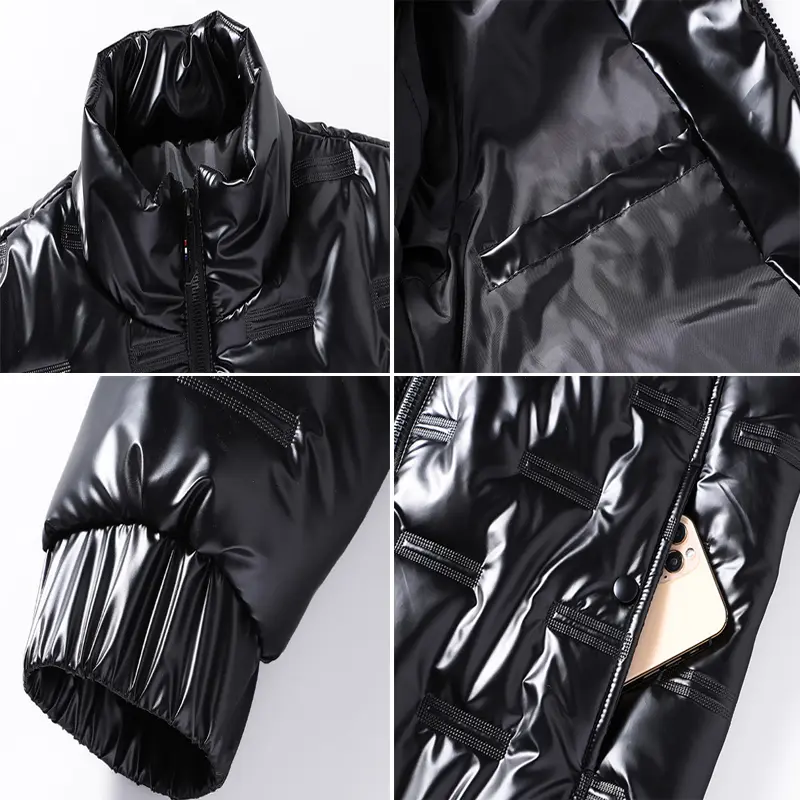 Winter Men's Warm Parkas Coats Men Climbing Loose Thick Windbreaker Hooded Jackets Men Thermal Down Padded Jacket Clothing 6XL