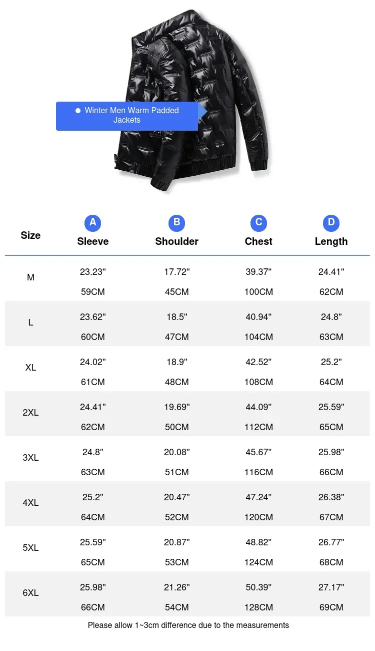 Winter Men's Warm Parkas Coats Men Climbing Loose Thick Windbreaker Hooded Jackets Men Thermal Down Padded Jacket Clothing 6XL