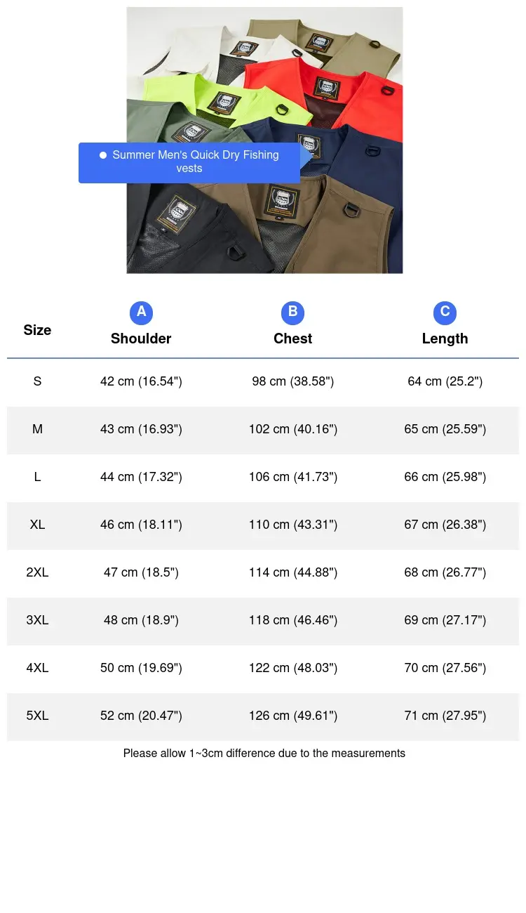 Summer Men's Quick Dry Multi-pocket Vests Casual Man Breathable Mesh Vest Sleeveless Jackets Man Fishing Waistcoats Clothing 5XL