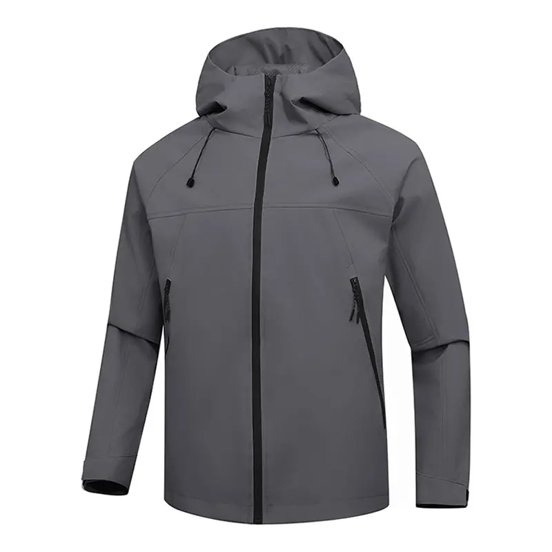 Spring Autumn Men's Hiking Waterproof Jackets Men Quick Dry Climbing Hooded Coats Men Sports Breathable Windbreaker Jackets