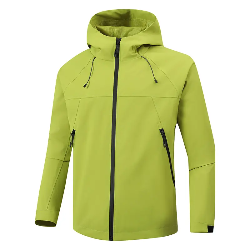 Spring Autumn Men's Hiking Waterproof Jackets Men Quick Dry Climbing Hooded Coats Men Sports Breathable Windbreaker Jackets
