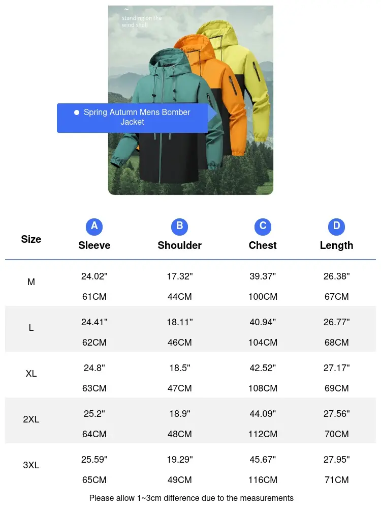 Spring Autumn Men's Hiking Jacket Outdoor Men Climibing Windbreaker Waterproof Hooded Coats Men Sports Breathable Zipper Jacket