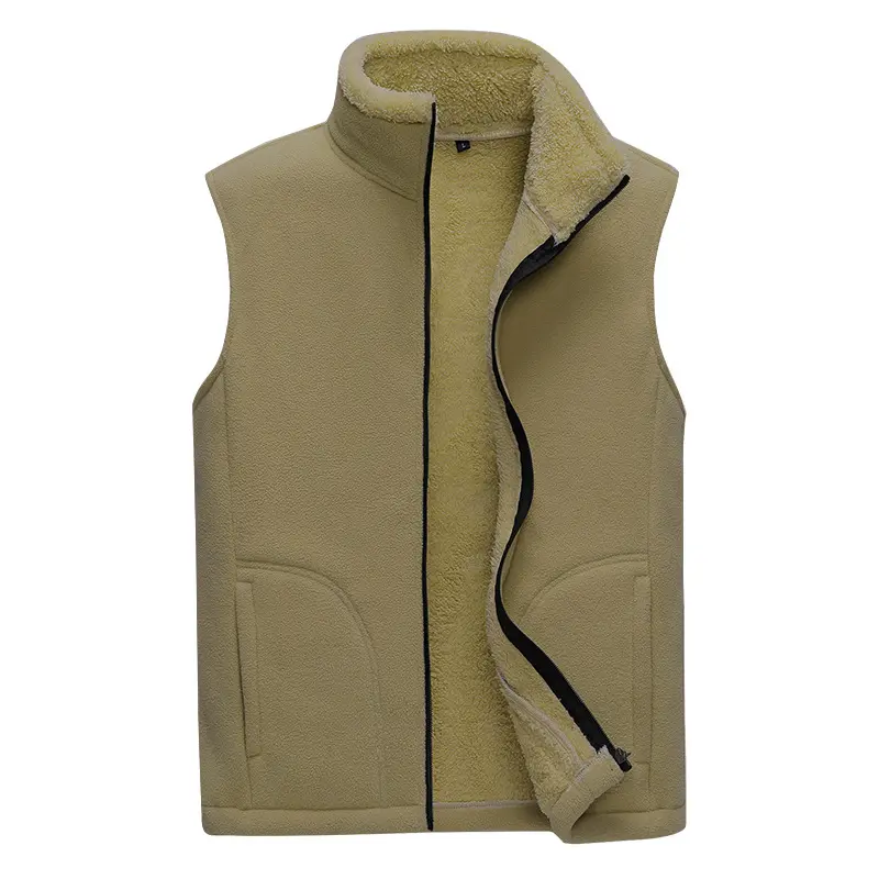 DIMUSI Men's  Warm Vests Winter Fleece Lined Waistcoats Fashion Men Hiking Thermal Windbreaker Sleeveless Jackets Clothing 8XL