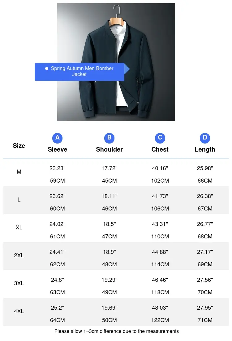 Spring Autumn Men's Business Jacket Man Baseball Collar Formal Trench Coats Men Classic Windbreaker Zipper Jacket Clothing