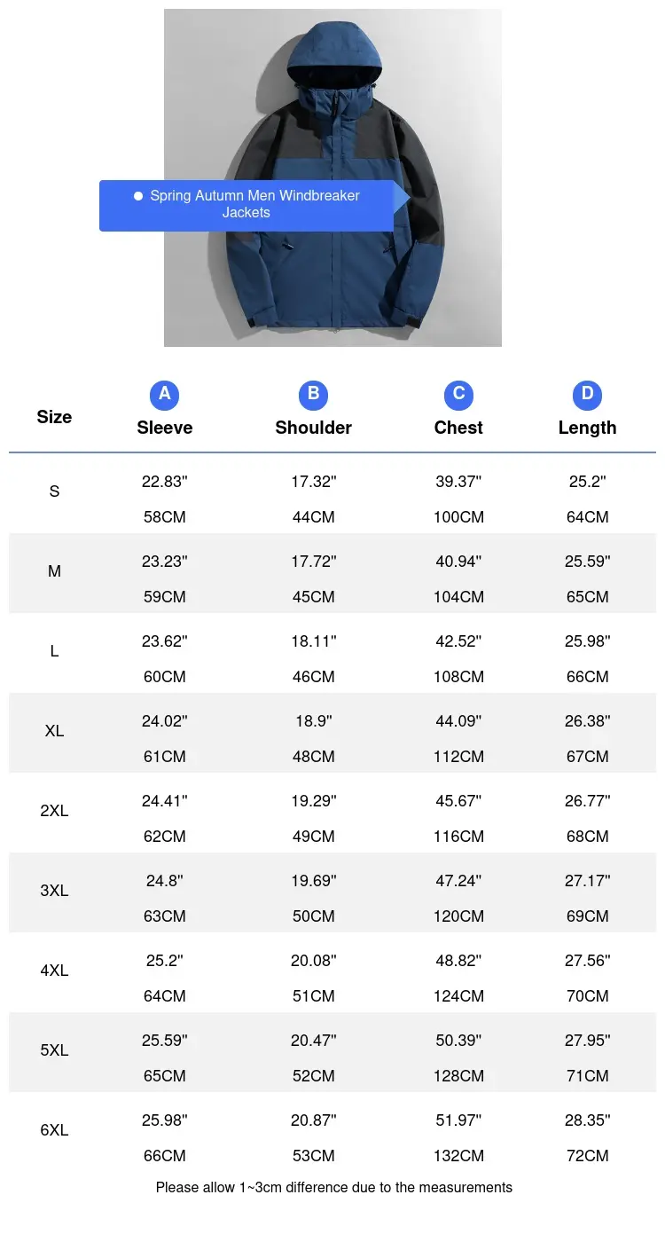 Spring Autumn Mens Climbing Jackets Outdoor Men Sports Caming Windbreaker Breathable Hooded Coats Men Waterproof Rain Jacket 6XL