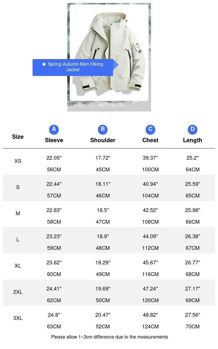 Spring Mens Hiking Waterproof Jackets Outdoor Men Climbing Zipper Hooded Coats Men Sports Breathable Windbreaker Jacket Clothing