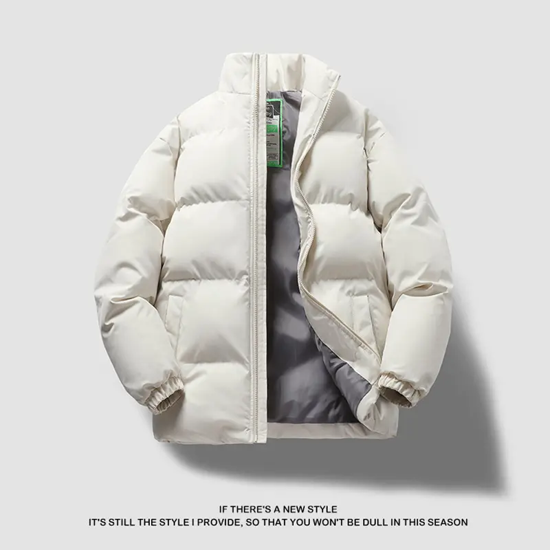 Winter Men Warm Padded Jacket Fashion Male Coton Thicken Thermal Parka Coats Men Mountain Ski Windbreaker Jacket Clothing