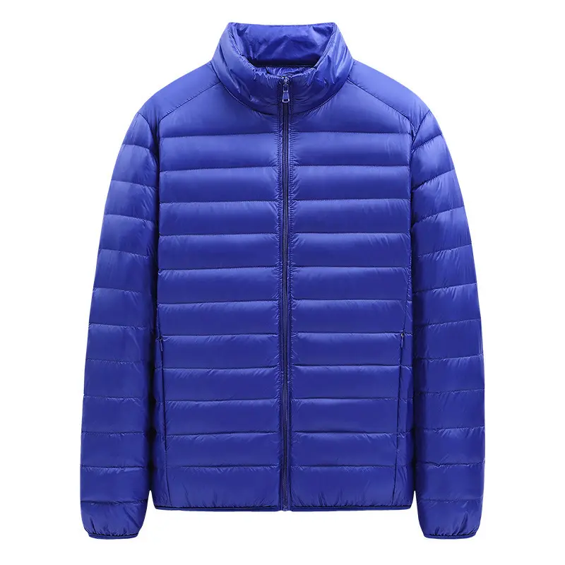 Winter Men's Lightweight Duck Down Jackets Fashion Men Stand Collar Warm Parkas Men Sports Windbreaker Jackets Clothing 6XL