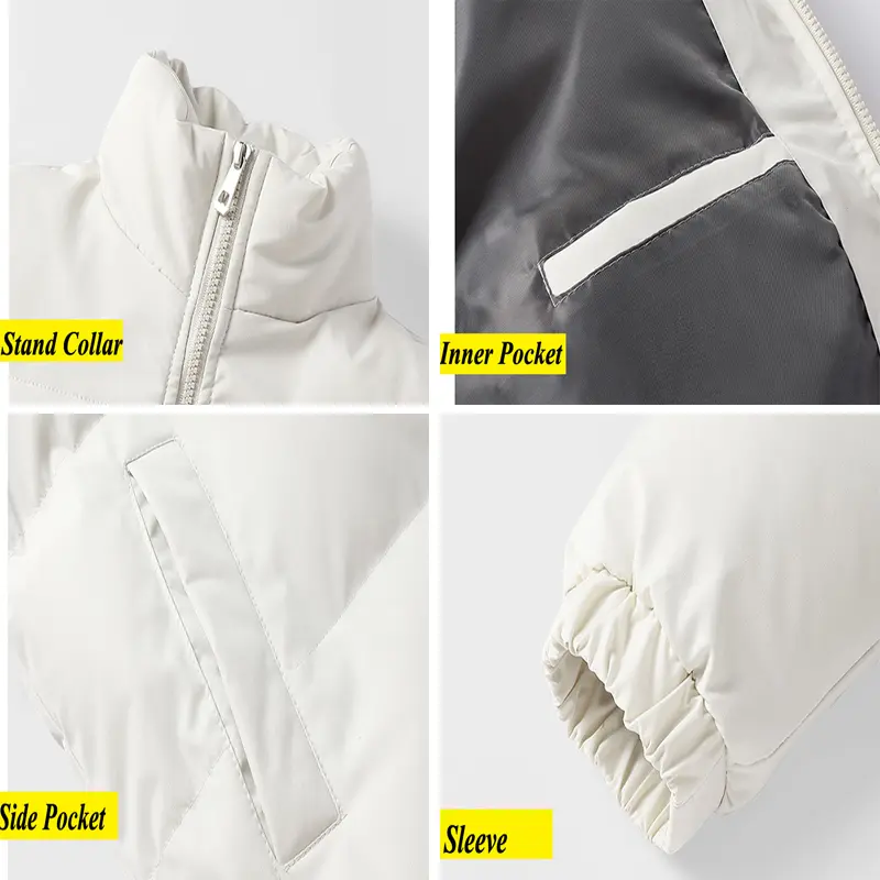 Winter Men Warm Padded Jacket Fashion Male Coton Thicken Thermal Parka Coats Men Mountain Ski Windbreaker Jacket Clothing