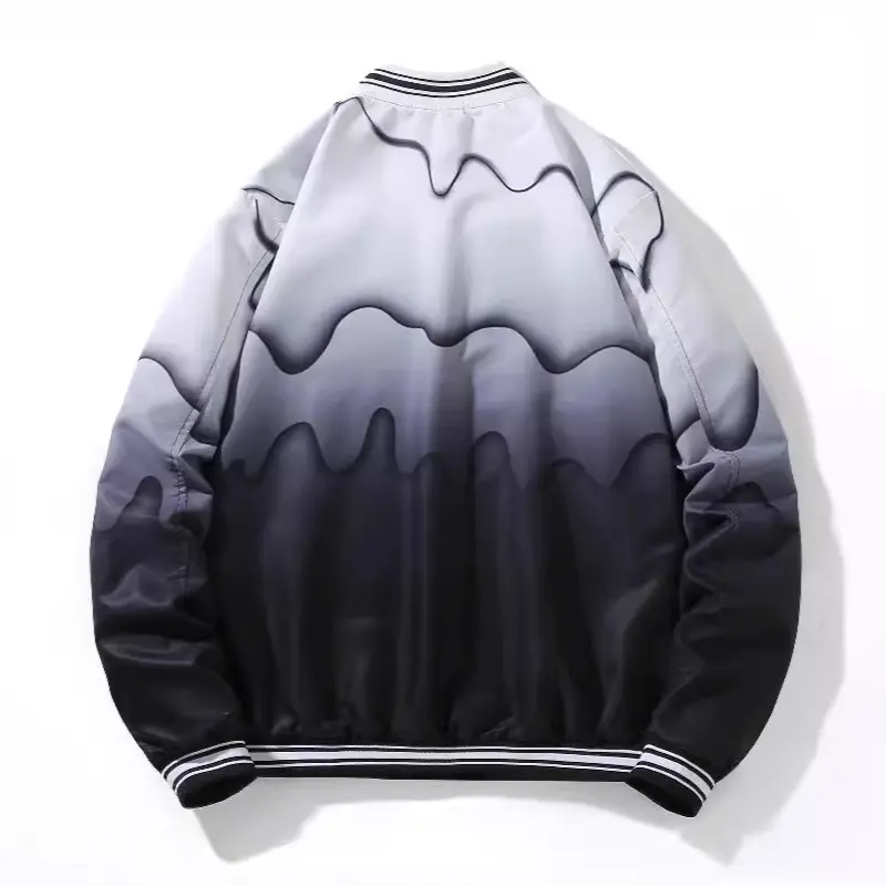 Autumn Men's Bomber Jackets Fashion Men Sports Baseball Uniform Zipper Coats Men Windbreaker Pilot Jackets Clothing 6XL