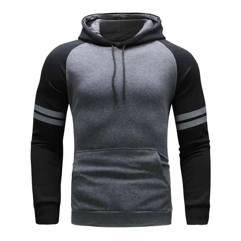 Spring Autumn Men's Hooded Jackets Men Fashion Comfortable Sweatshirts Hooded Men Sports Pullover Hooded Coats Brand Clothing