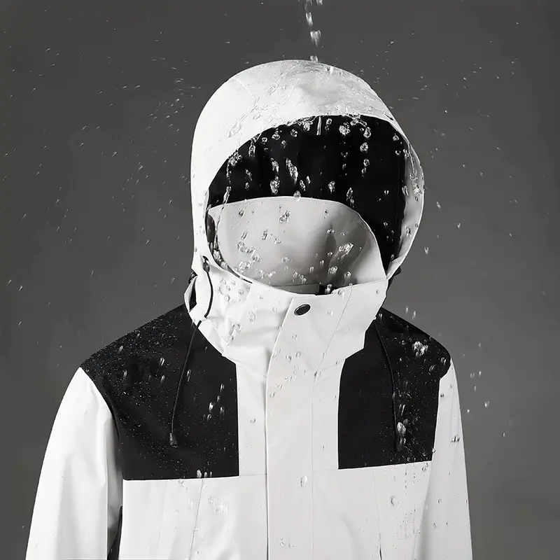 Autumn Men's Mountain Ski Jacket Waterproof Rain Jackets Couple's Outdoor Mens Loose Hiking Windbreaker Hooded Coats Clothing