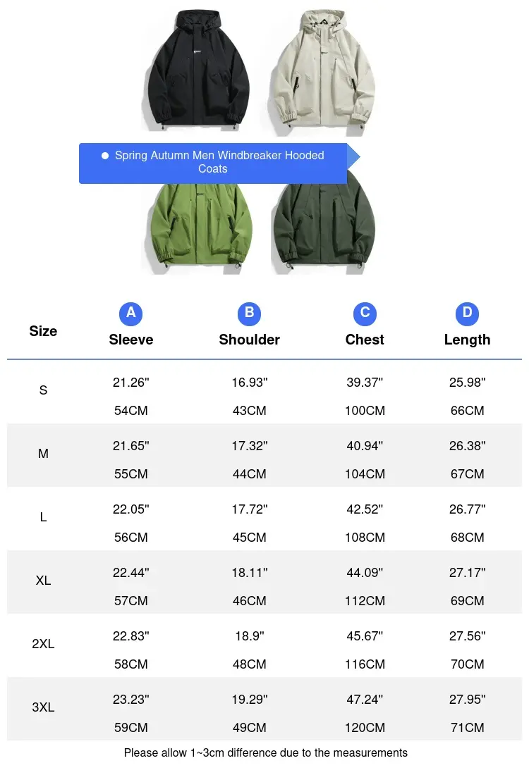 Spring Autumn Mens Lightweight Bomber Jackets Outdoor Men Camping Windbreaker Hooded Coats Men Waterproof Rain Jacket Clothing