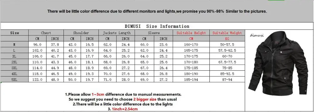 Spring Autumn Mens Bomber Jackets Man Cotton Army Military Jackets Mens Outwear Windbreaker Slim Fit Baseball Coats Clothing