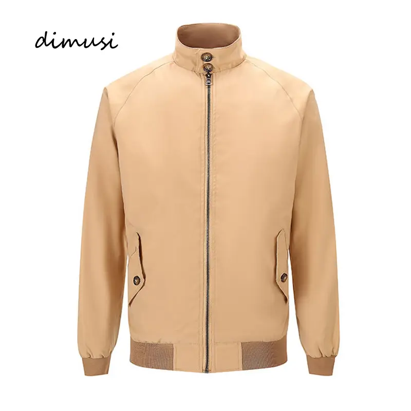 Spring Autumn Men's Lightweight Bomber Jacket Casual Men Windbreaker Jackets Classic Men Sports Zip Up Coats Clothing