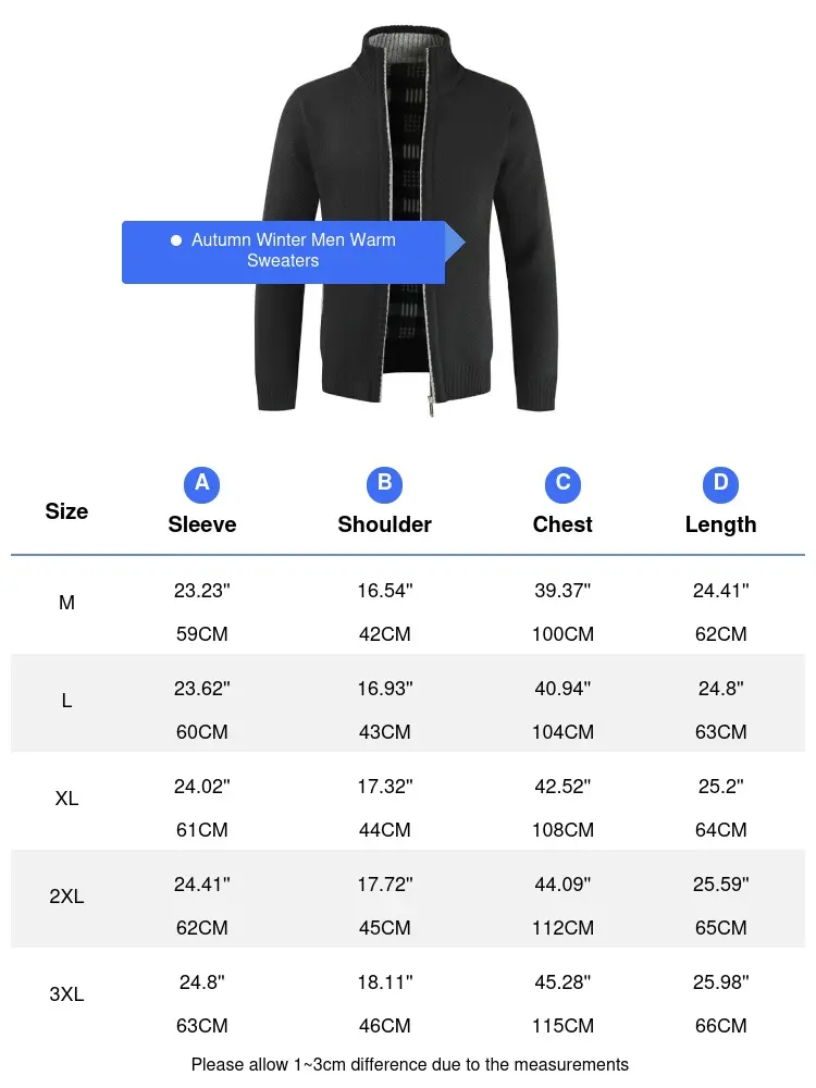 Winter Men Warm Cardigan Sweaters Jackets Fashion Men Stand Collar knitwear Sweaters Cardigan Coats Men Windbreaker Knit Jacket