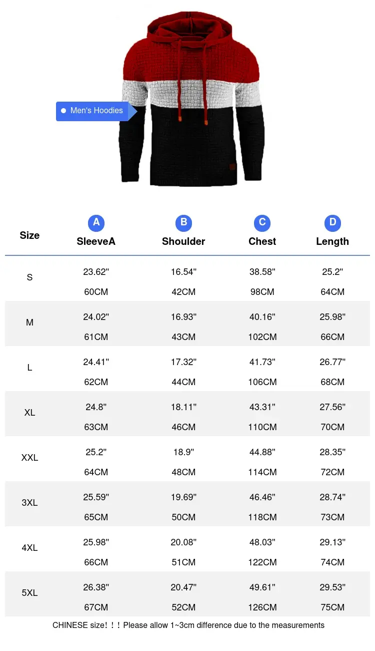 Autumn Winter Men's Hoodies Sweatshirts Leisure Pullover for Male Men Hoodie Sweatshirt Man Hoody Tops Hooded Sweatshirts 5XL
