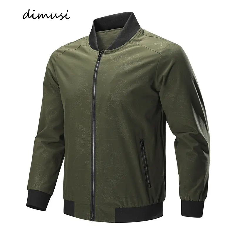 Spring Autumn Men's Lightweight Bomber Jackets Fashion Men Baseball Uniform Zipper Coats Men MA-1 Pilot Windbreaker Jackets 5XL