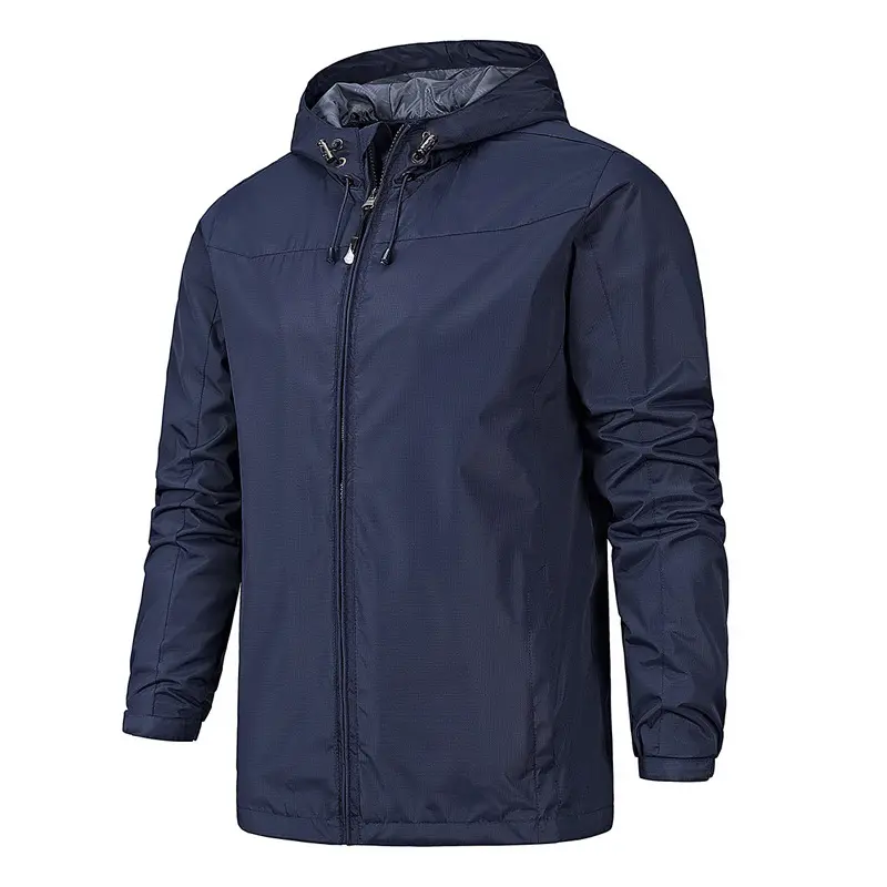 Spring Men's Hiking Waterproof Jackets Mens Quick Dry Camping Windbreaker Hooded Coats Men Sports Climbing Zipper Clothing 6XL