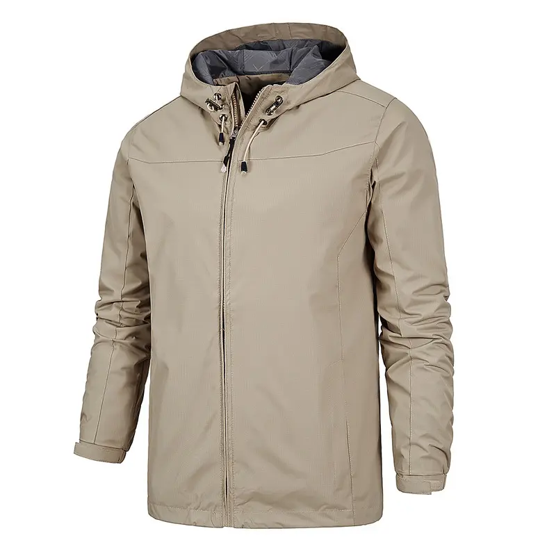 Spring Men's Hiking Waterproof Jackets Mens Quick Dry Camping Windbreaker Hooded Coats Men Sports Climbing Zipper Clothing 6XL