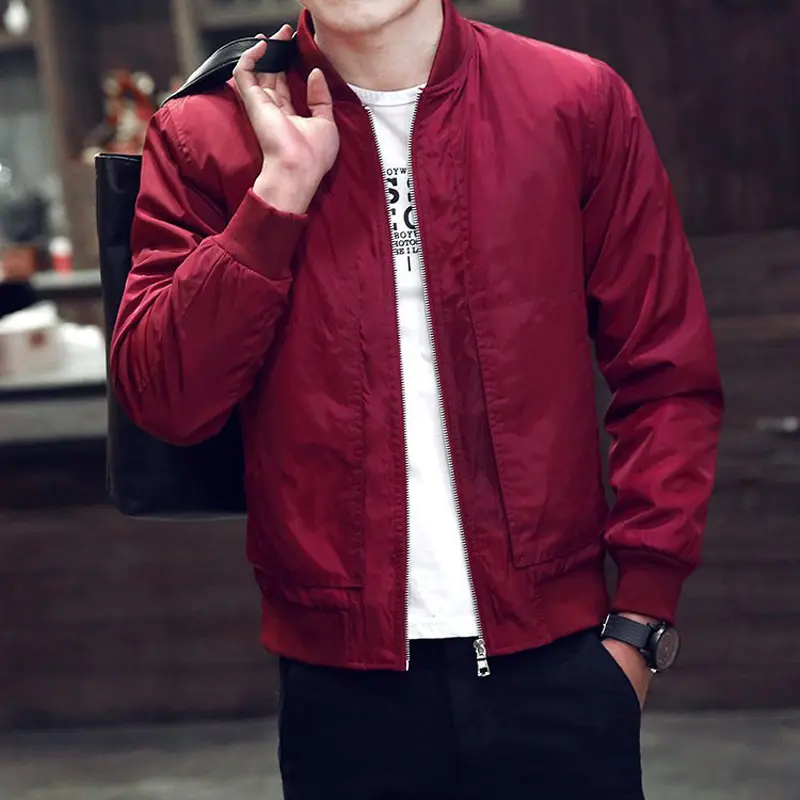 DIMUSI Men's Bomber Jacket Spring Autumn Windbreaker Coats Mens Solid Color Thin Pilot Jacket Male Brand Outerwear Clothing 4XL