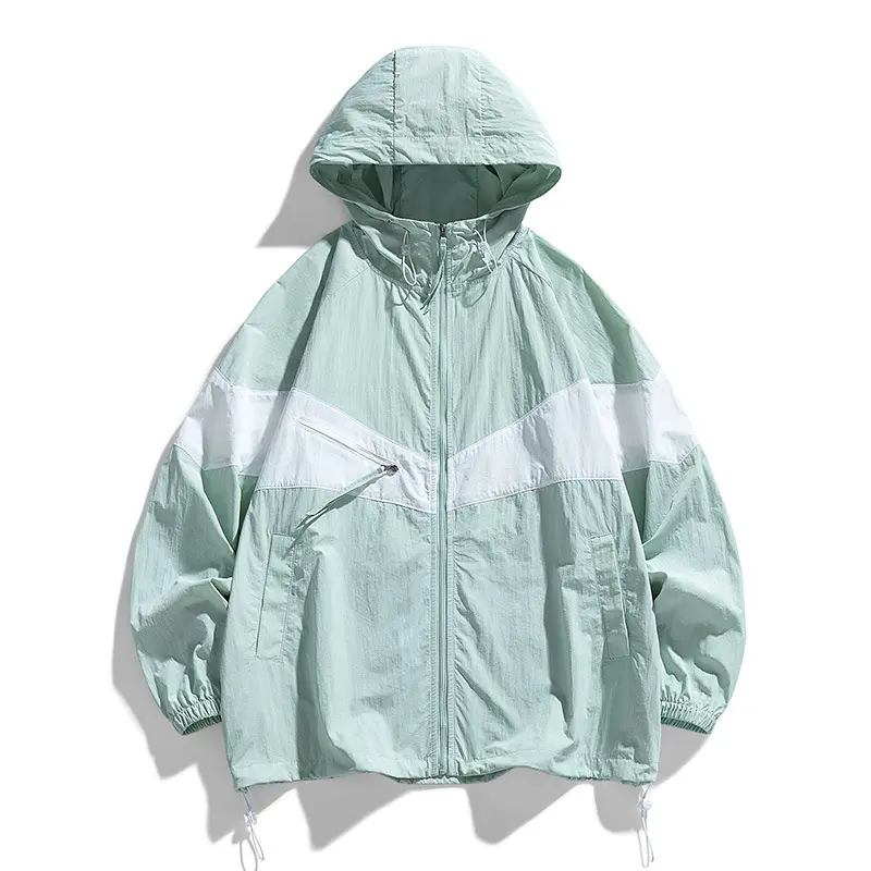 Summer Men's Ultra-Light Quick Dry Skin Jackets Outdoor Men Thin Breathable Hooded Coats Men Sunscreen Fishing Jackets Clothing