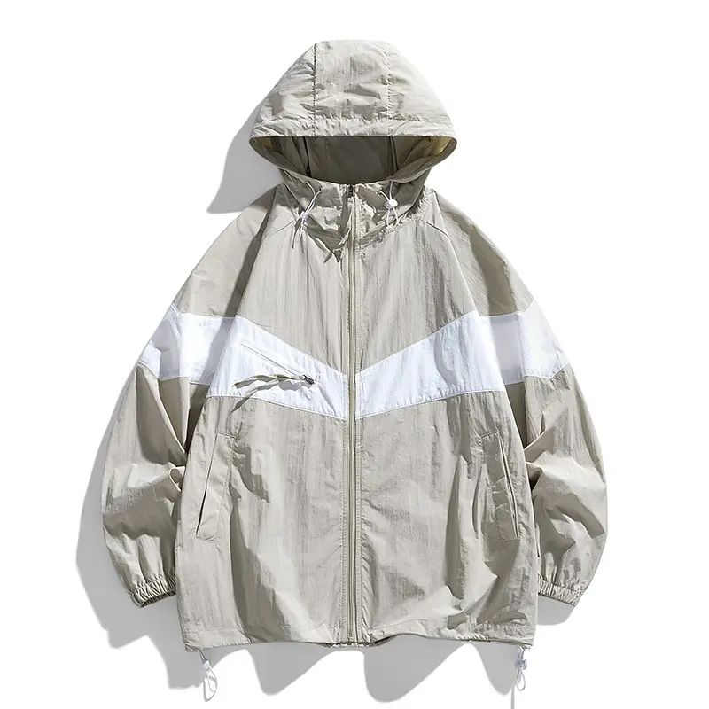 Summer Men's Ultra-Light Quick Dry Skin Jackets Outdoor Men Thin Breathable Hooded Coats Men Sunscreen Fishing Jackets Clothing