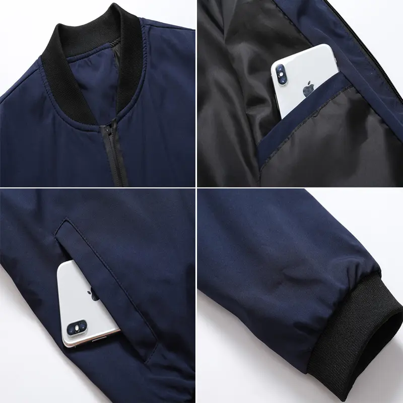 Spring Autumn Men's Bomber Jackets Fashion Mens MA-1 Pilot Windbreaker Coats Men Sports Baseball Uniform Zipper Jacket Clothing
