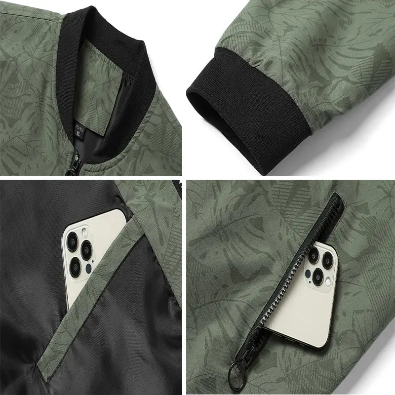 Autumn Men's Bomber Jackets Fashion Men Lightweight Sports Pilot Coats Men Outdoor Windbreaker Baseball Jackets Clothing 5XL