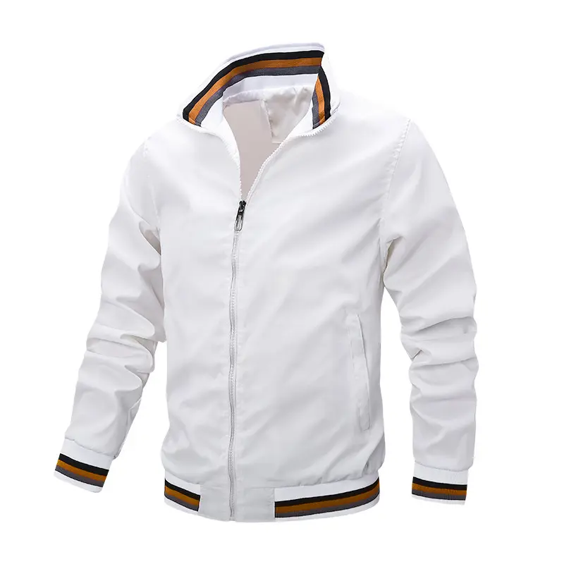 Spring Autumn Men's Bomber Jacket Men Stand Collar MA-1 Pilot Zipper Coats Fashion Man Baseball Uniform Trench Jackets Clothing