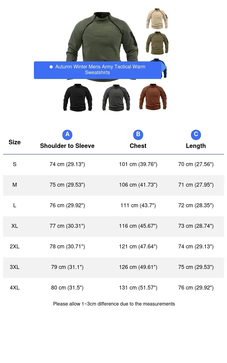 Autumn Winter Men's Fleece Warm Jackets Fashion Men Stand Collar Tactical Sweatshirts Men Outdoor Breathable Warm Hoodies Coats