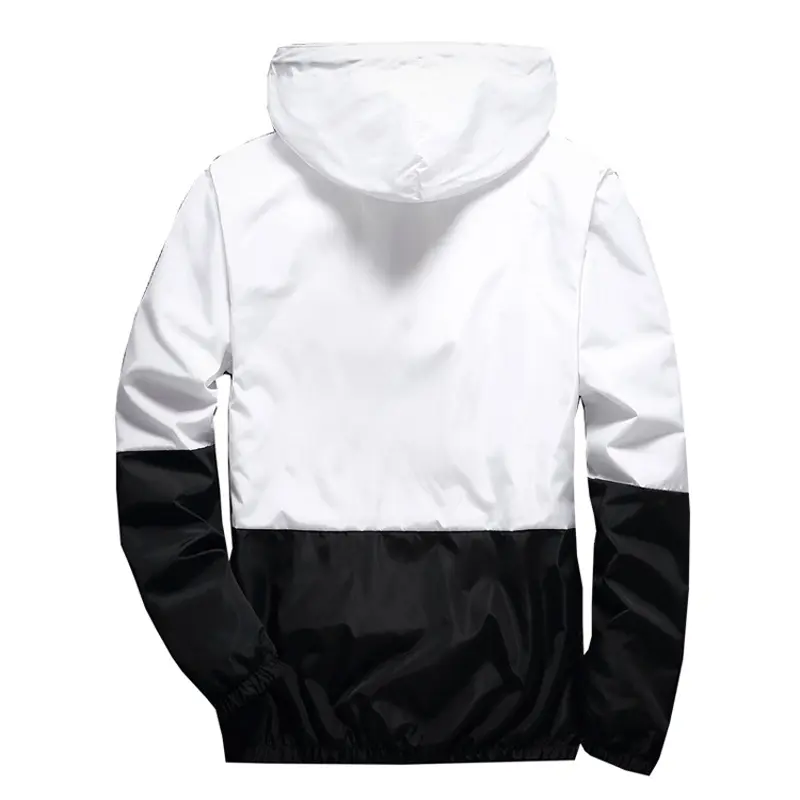 DIMUSI Spring Autumn Men's Jackets Hip Hop Jacket Windbreaker Hooded Casual Zipper Male Retro Vintage Streetwear Jackets,TA316
