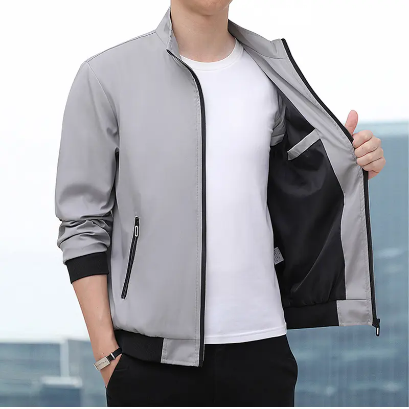 Autumn Men's Bomber Jacket Man Outdoor Windbreaker Work Coats Men Fashion Streetwear Hip Hop Baseball Uniform Jackets Clothing